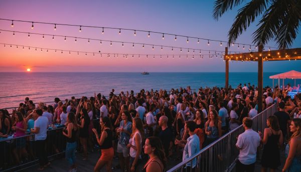 Fêtes estivales et clubs de nuit du Sud