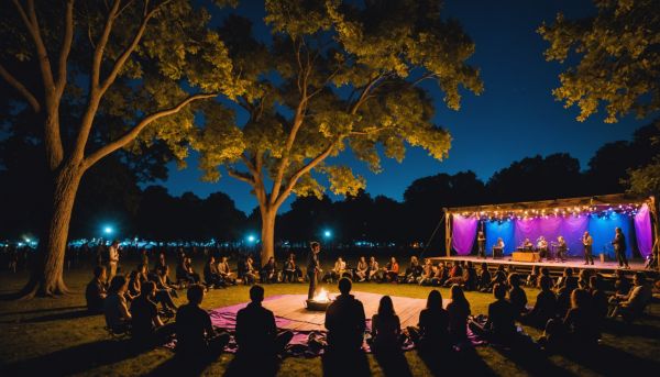 Sorties nocturnes et spectacles en plein air