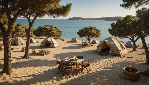 Les meilleurs campings de la côte méditerranéenne
