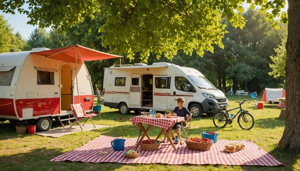 Quels sont les campings adaptés aux familles dans le sud de la France près de Lyon ?