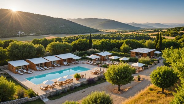 Découverte des meilleurs campings 4 étoiles en Drôme pour des vacances de rêve