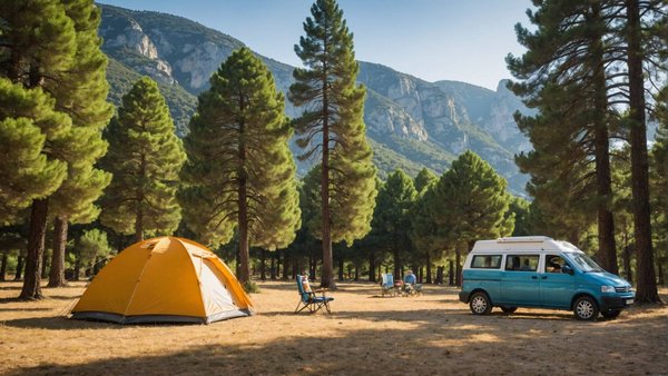 Les meilleures destinations pour camper dans le sud de la france