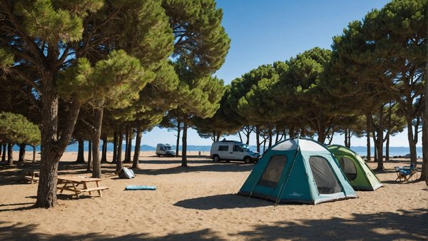 Évadez-vous au camping le mazet plage situé dans le sud de l'ardèche