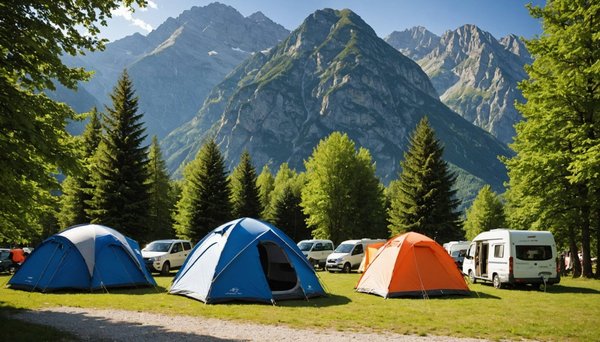 À bourg-d'oisans, découvrez le camping 4 étoiles le soleil fruité pour un séjour en drôme