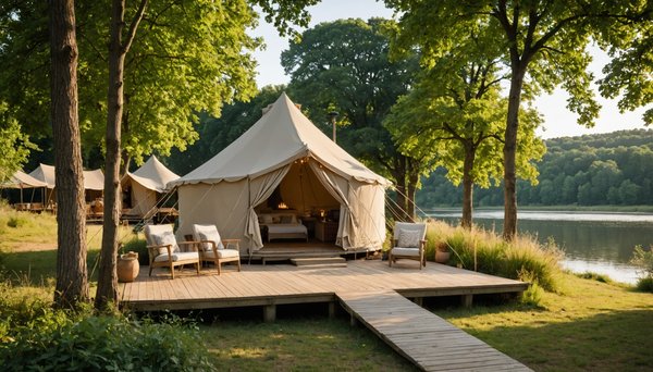 Vacances dans un luxe 4 étoiles au camping de la Dordogne