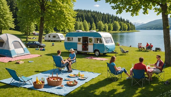 Profitez de vacances relaxantes au Camping L'Europe de Murol