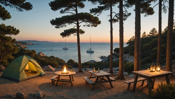 La magie du camping à Hyères