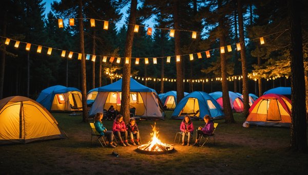Activités nocturnes pour les enfants dans les campings du sud de la France