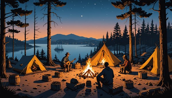 Que faire la nuit autour d'un camping à Vias ?