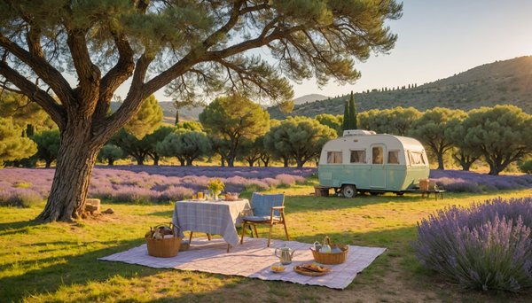 Évadez-vous de la ville et découvrez la beauté naturelle du sud de la France à Apt, en camping