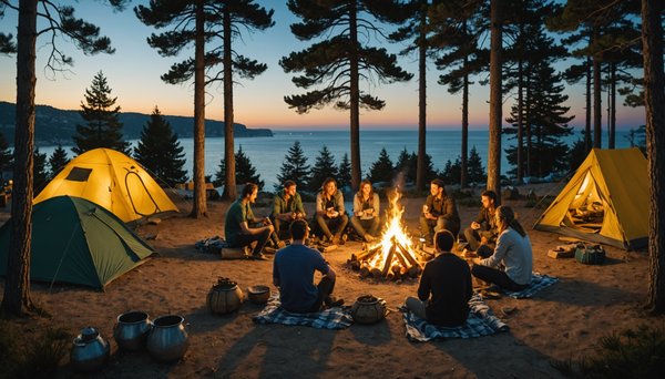 Les meilleurs endroits pour faire la fête en camping dans le sud de la France