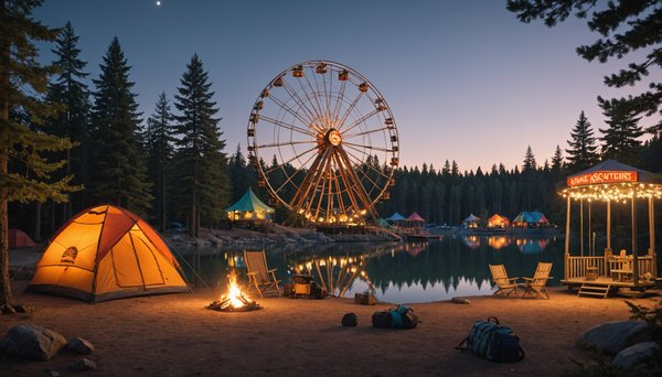 Les parcs d'attractions à découvrir en camping