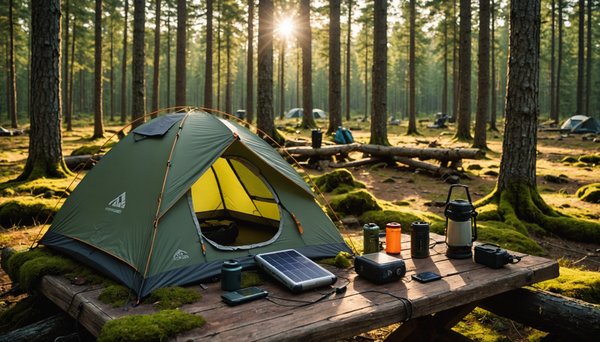 Les équipements technologiques pratiques pour votre camping