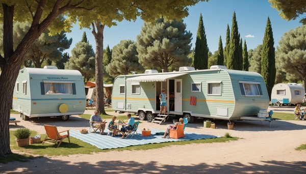 Où trouver les meilleurs campings familiaux avec location de mobil-home dans le Gard ?