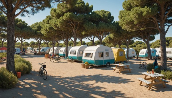 Nombre de campings à Vias